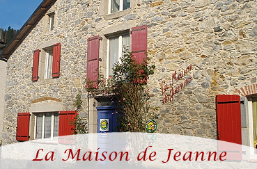 La Maison de Jeanne, chambres d'hôtes, table d'hôtes, chalets, dans le Tarn.